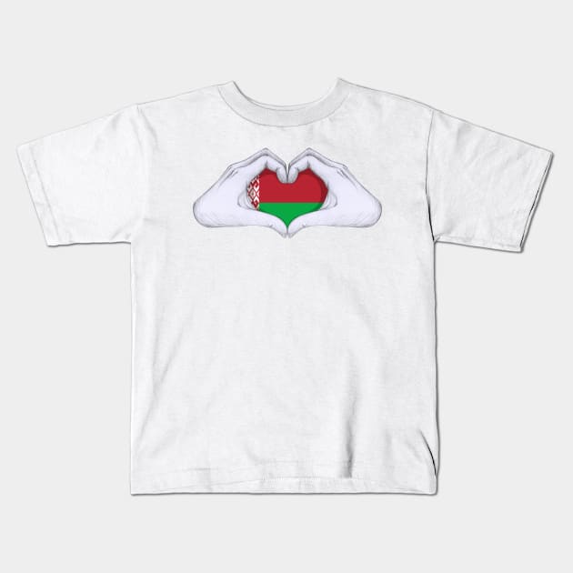 Belarus Kids T-Shirt by redmay